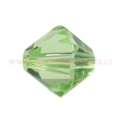 Swarovski korálky XILION 5328 8mm - Sluníčka - Peridot